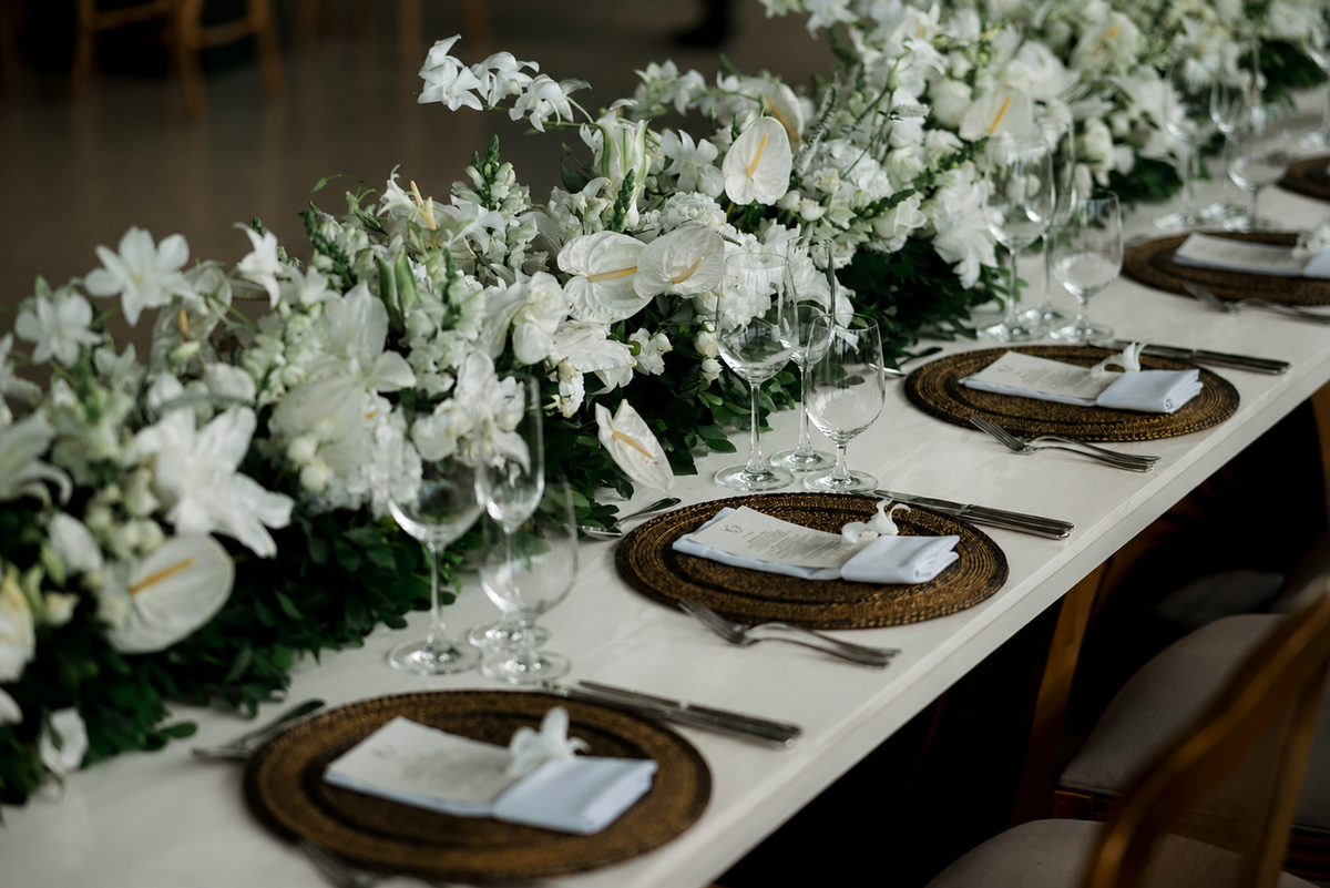 Floral installation