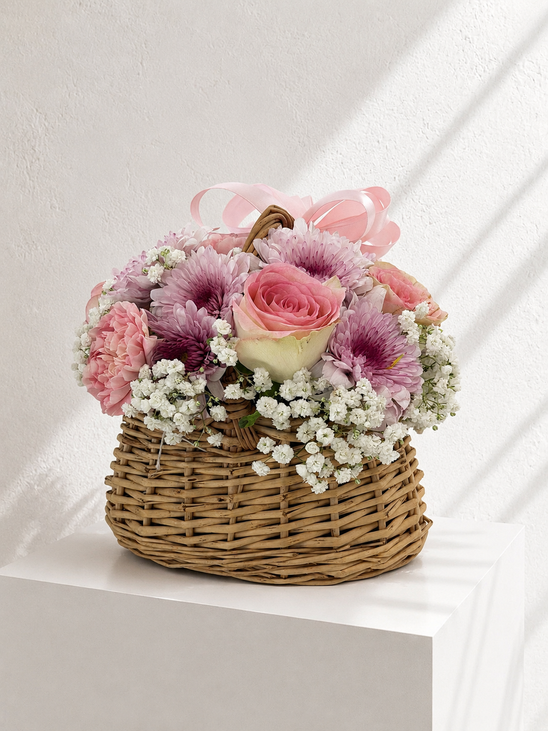 Kinza Basket Collection - Pink Whisper