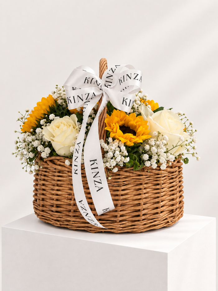 Kinza Basket Collection - Golden Meadow