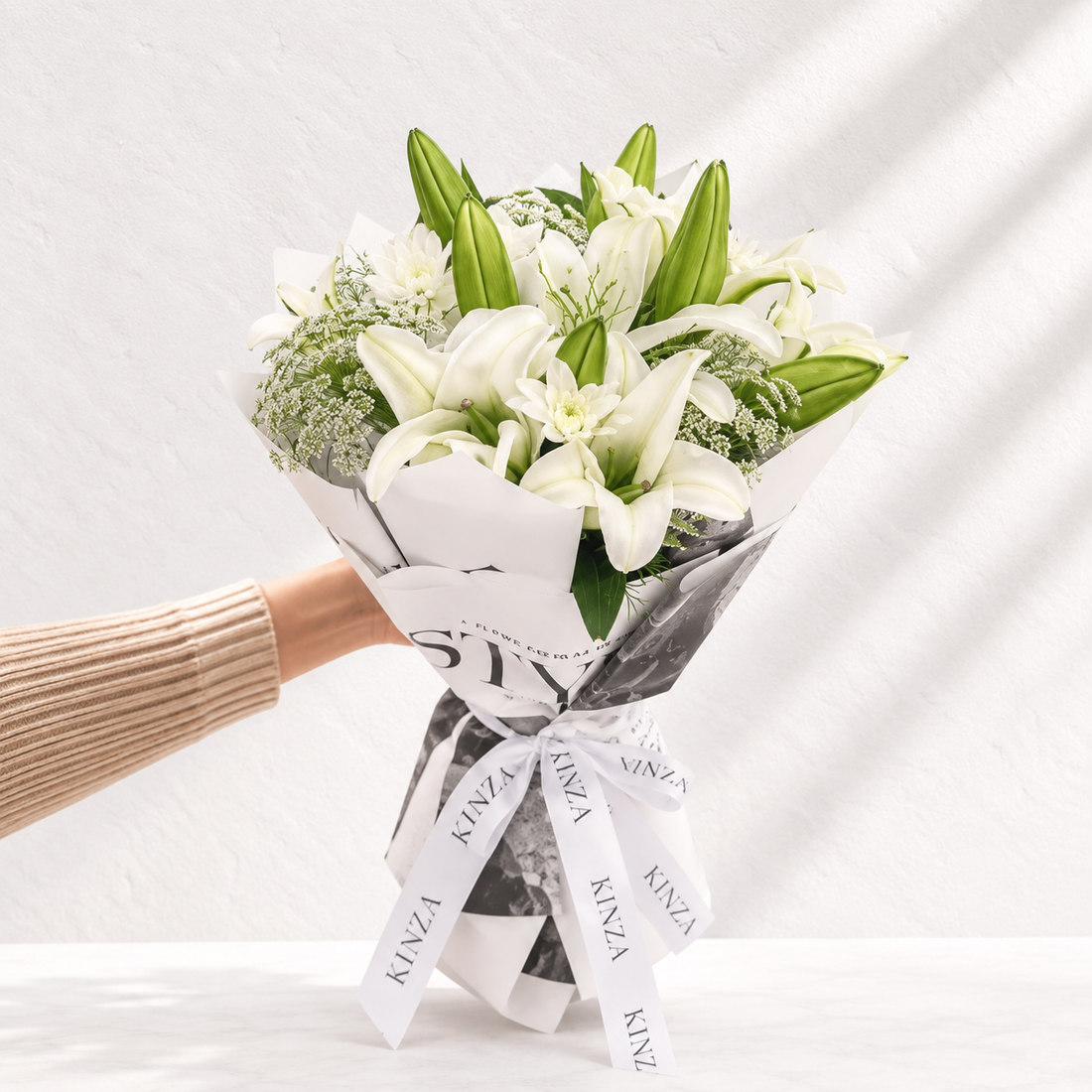 Kinza Signature Bouquet - Lily Nocturne