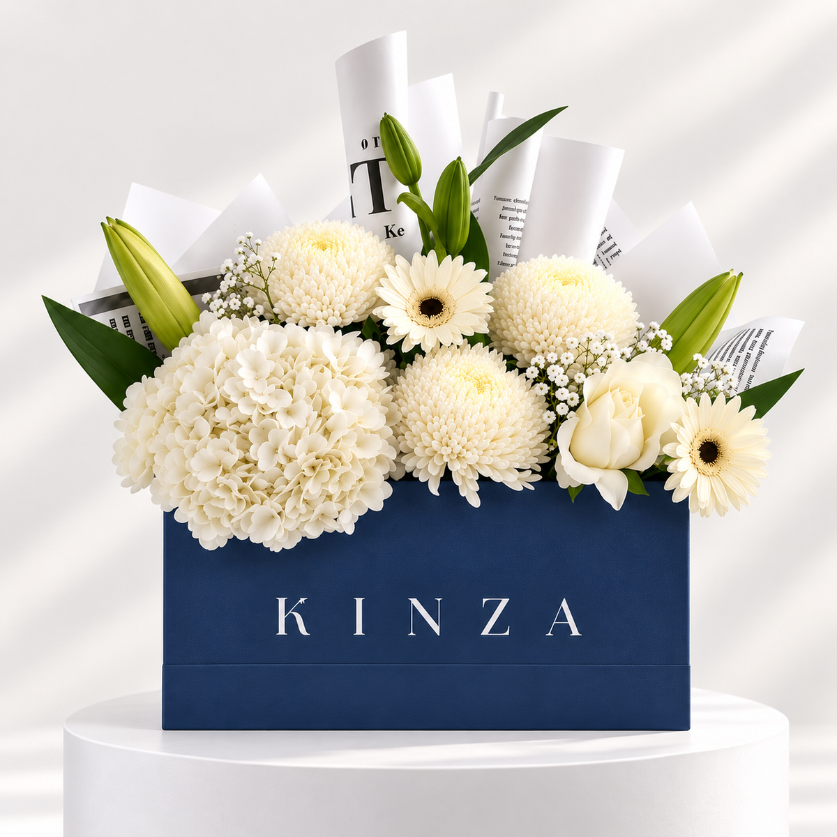 Signature Kinza Flower Bag
